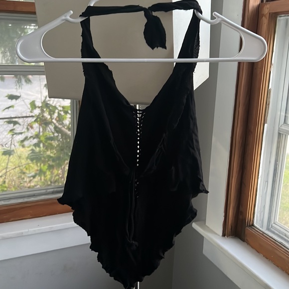 Arya Clothing Stitched Tribal Fairy Pointy Singlet - Picture 2 of 3